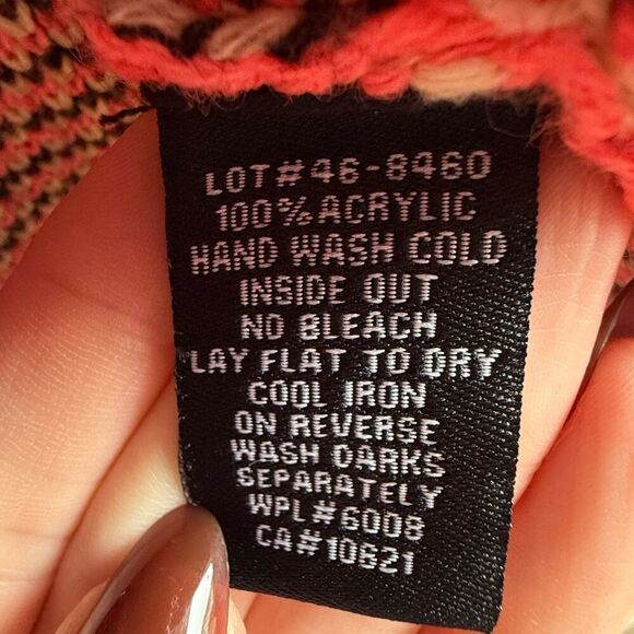 Rock‎ & Roll Cowgirl Women Waterfall Duster Cardigan Size S Boho Hippie Festival - Picture 8 of 14